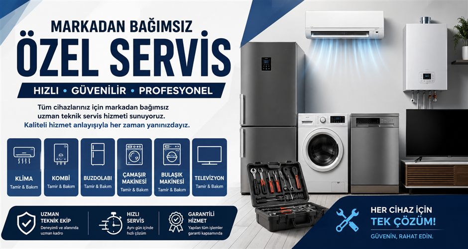 Ataşehir Çetintaş Servisi — markadan bağımsız özel servis